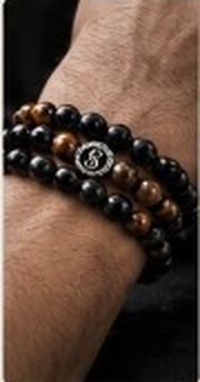 Beaded Gemstone Bracelet