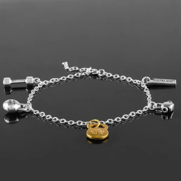 Fitness Charm bracelets-wristlet