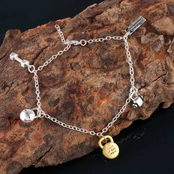 Fitness Charm bracelets-wristlet