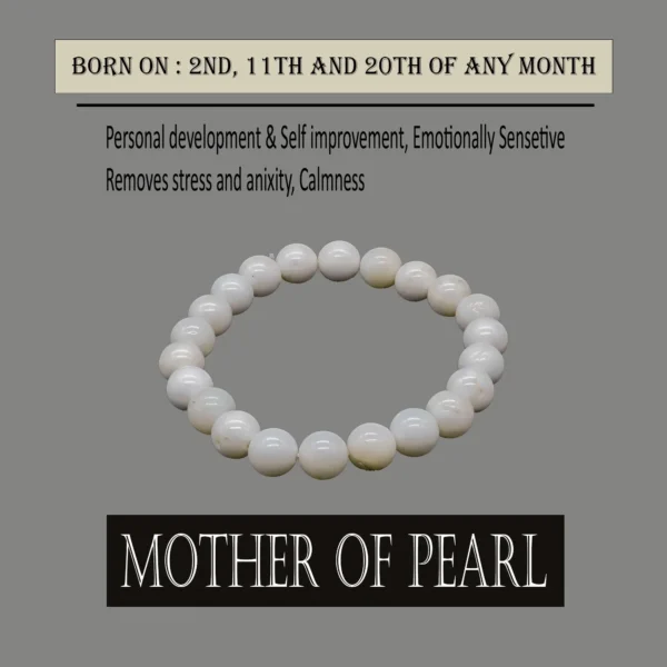 Mother Of Pearl Bracelet - Numerology 2