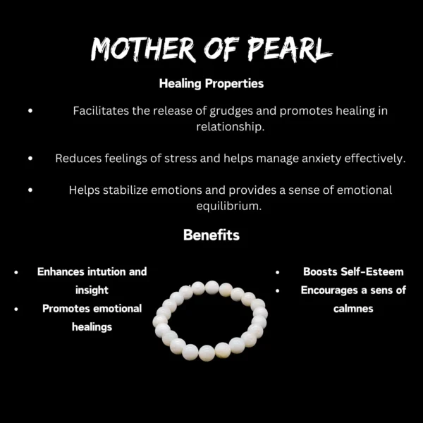 Mother Of Pearl Bracelet - Numerology 2