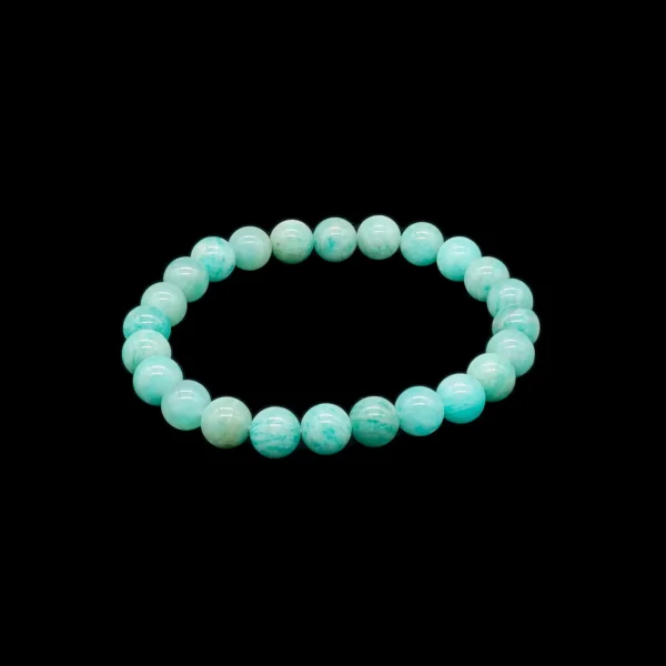 Amazonite Stone Crystal Bracelet