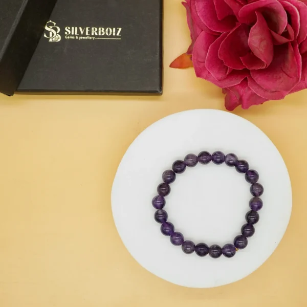 Amethyst Bracelet | Ruling No 8, Embrace Saturn