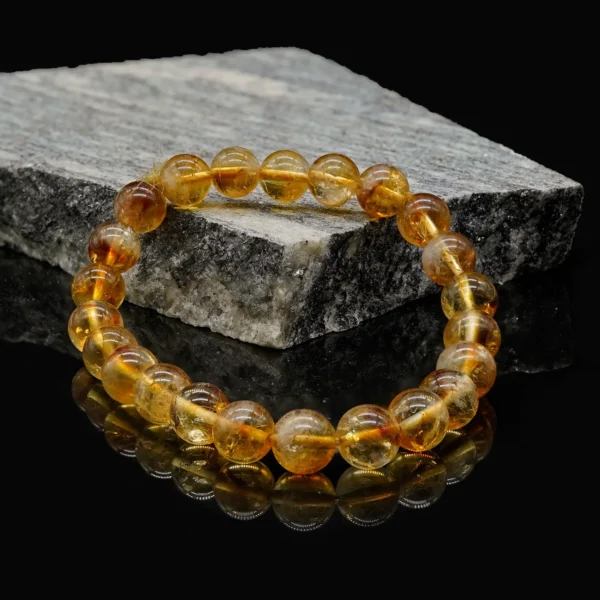 Citrine Bracelet- Ruling no 3- Jupiter Embrace