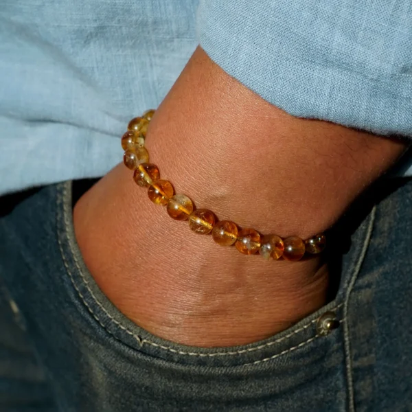 Citrine Bracelet- Ruling no 3- Jupiter Embrace