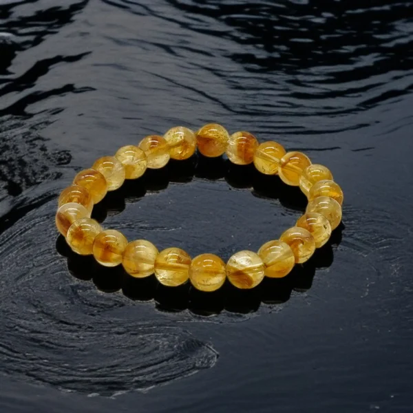 Citrine Bracelet- Ruling no 3- Jupiter Embrace