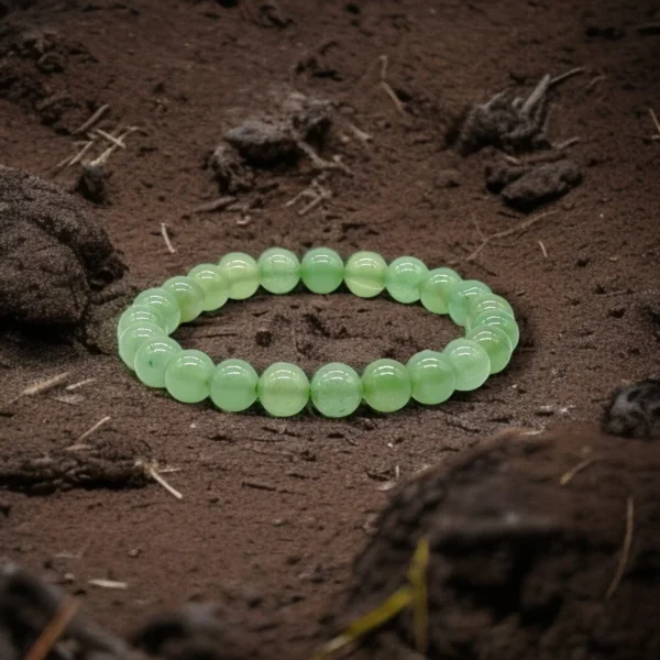 Green Aventurine Bracelet-Ruling no 5, Embrace Mercury(buddh)