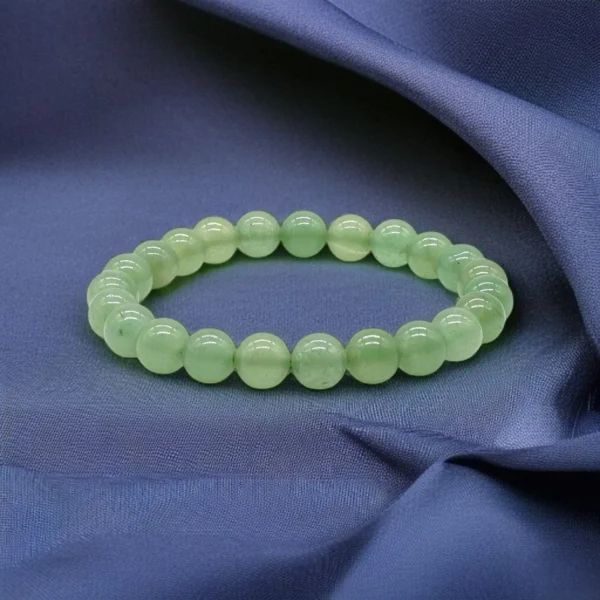 Green Aventurine Bracelet-Ruling no 5, Embrace Mercury(buddh)