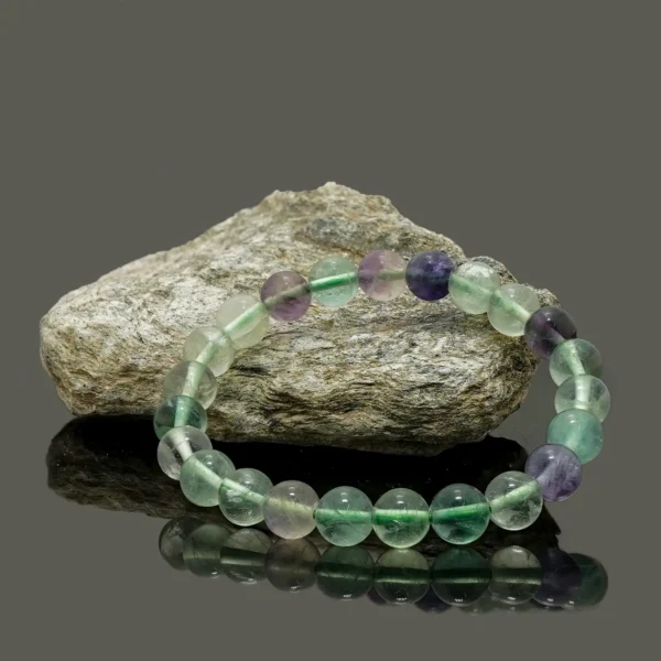 Multi Fluorite  Bracelet