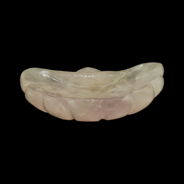 Rose Quartz Carved Ring & Jewelry Holder Stand for Rings & Accessories