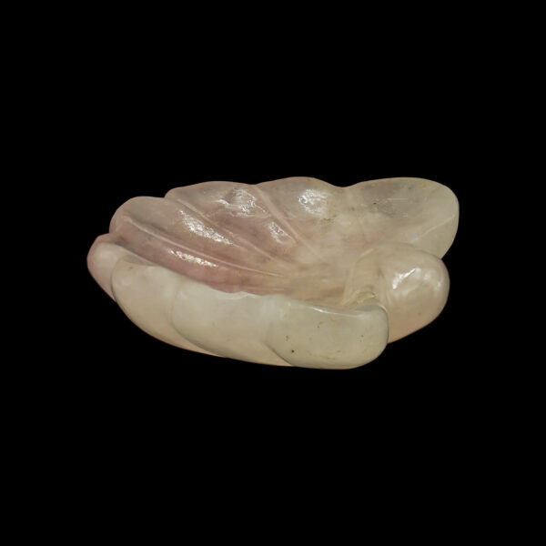 Rose Quartz Carved Ring & Jewelry Holder Stand for Rings & Accessories