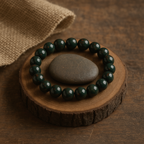 Bloodstone Healing Bracelet – Ruling Number 9 | Embrace the Power of Mars