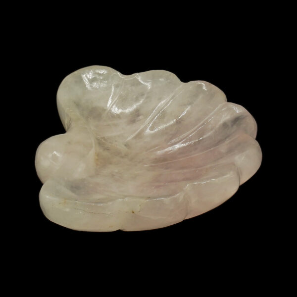 Rose Quartz Carved Ring & Jewelry Holder Stand for Rings & Accessories