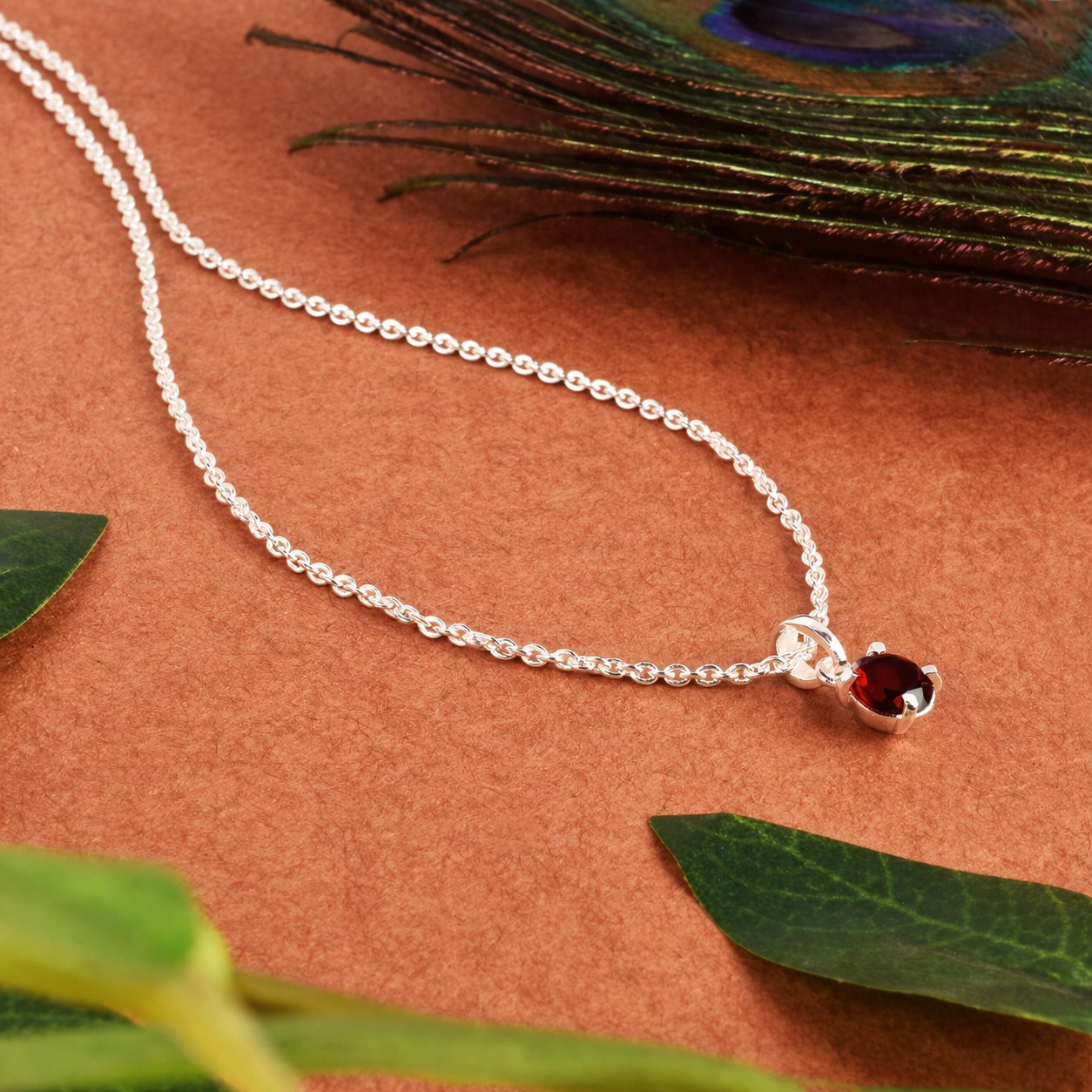 Birthstone Necklace Jewelry